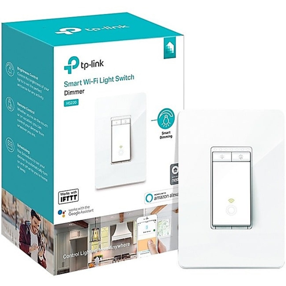 TP-Link Family-Friendly Kasa Smart Wi-Fi  Light Switch Dimmer Device - NWT